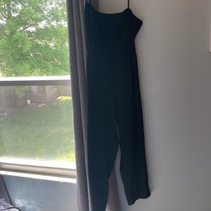 Sext Strappy Black Jumpsuit with Open Back